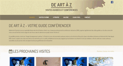 Desktop Screenshot of deartaz.fr