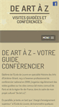 Mobile Screenshot of deartaz.fr